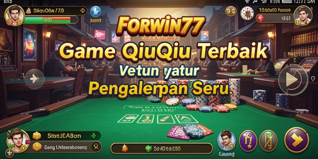 Tampilan gameplay QiuQiu yang mengasyikkan di FORWIN77.