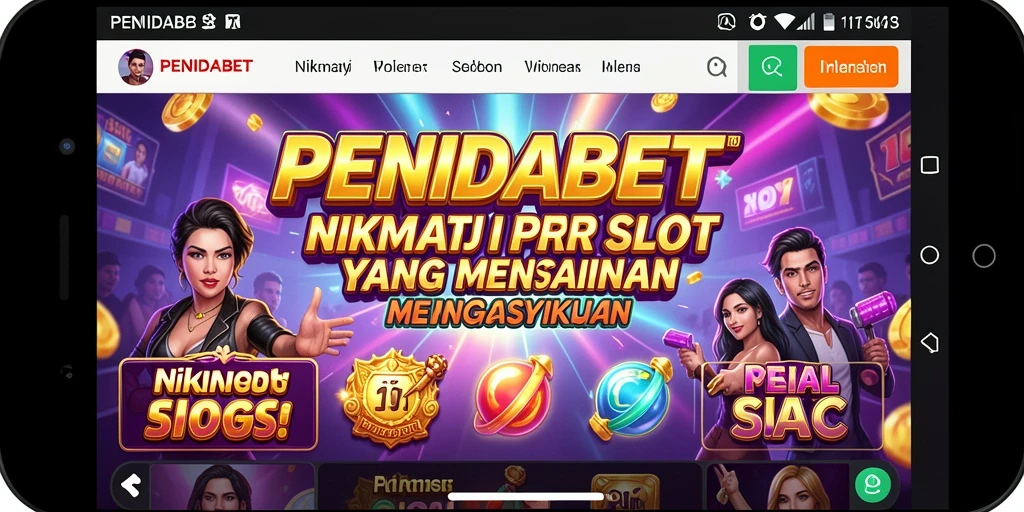 Tampilan gameplay seru dari PENIDABET saat memutar slot.