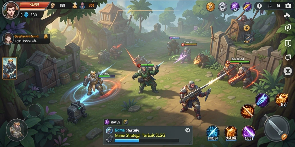 Screenshot RAP89 menampilkan gameplay strategis yang seru.